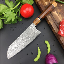 Damascus 8 Inch Japanese Style Chef's Knife