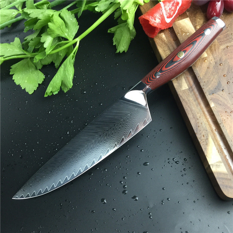 Damascus 8 Inch Japanese Style Chef's Knife