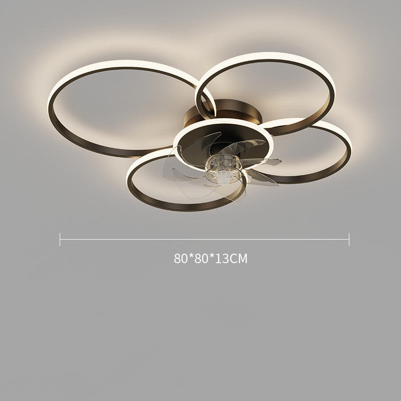 Ring Light Luxury Bedroom Lamp Ceiling