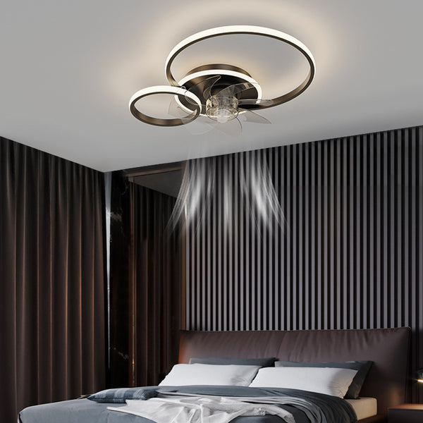 Ring Light Luxury Bedroom Lamp Ceiling